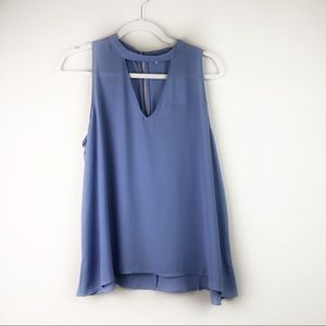 NWT Nordstrom Lush V-neck Sleeveless Blouse (L)